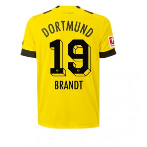 Borussia Dortmund Julian Brandt #19 Hemmatröja 2022-23 Korta ärmar